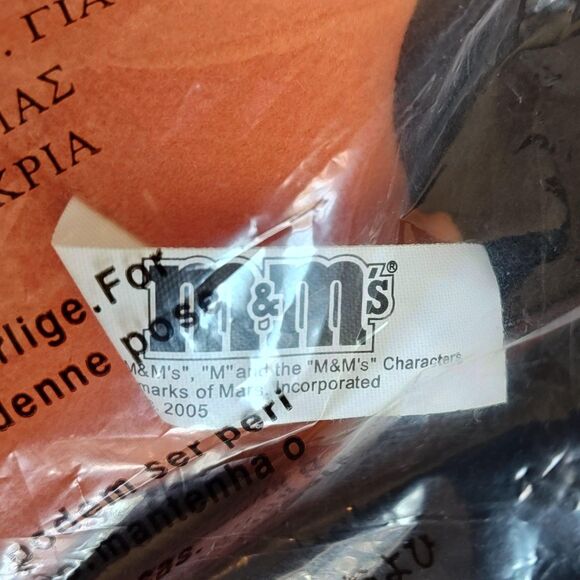 Vintage 2005 M&M's Star Wars Plush Lot Orange Character Jedi Sith 13" New Sealed - Picture 2 of 14